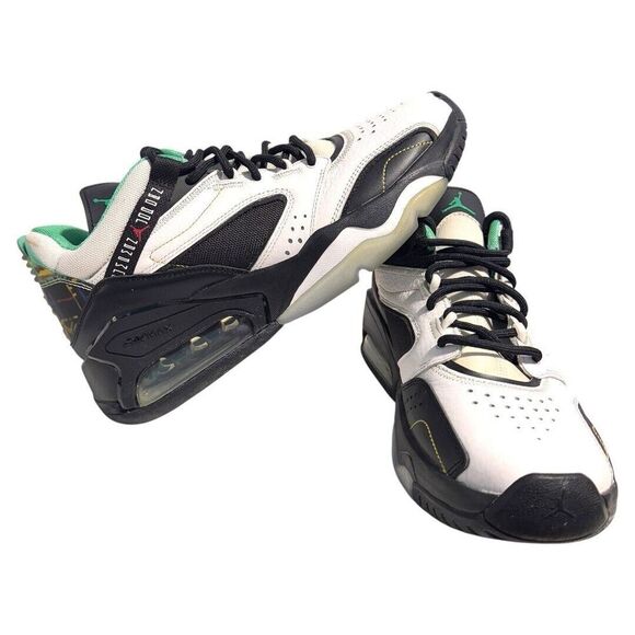 Nike Air Jordan‎ Point Lane Urban Jungle White Black Green CZ4166-103 sz 9.5 Men - Picture 1 of 7